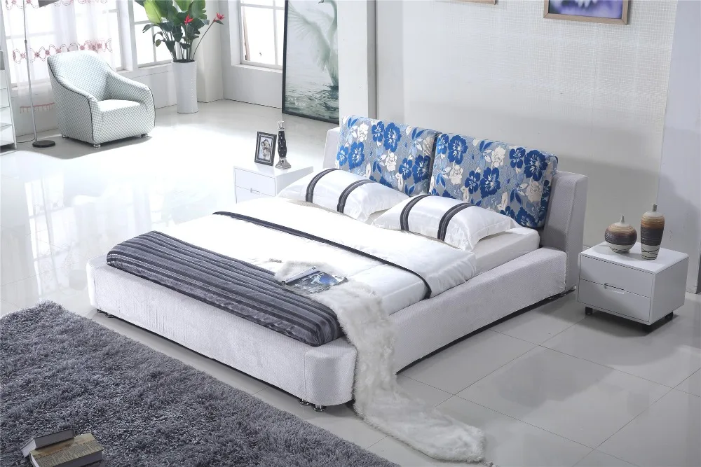 Us 899 0 Fashion Design Modern Style King Size Bedroom Furniture Set In Bedroom Sets From Furniture On Aliexpress