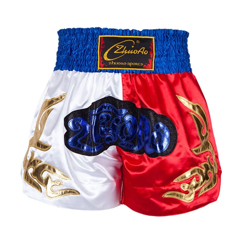 Men's Boxing Pants Printing MMA Shorts kickboxing Fight Grappling Short Tiger Muay Thai boxing shorts clothing sanda cheap mma 7