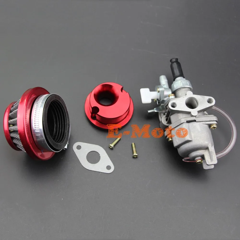 Карбюратор CARB carby w/воздушный фильтр ЧПУ стека комплект для 2 Stroke 47 49cc Скутер мопед мини-atv карман велосипед
