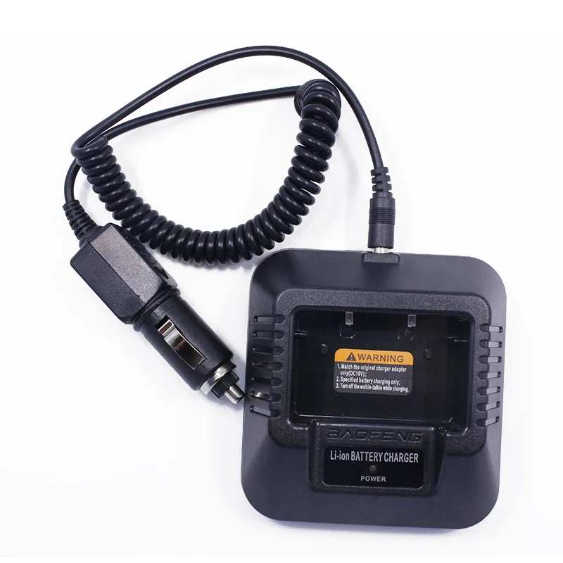 Baofeng UV-5R автомобиля Батарея Зарядное устройство для Baofeng UV-5R UV-5RE DM-5R плюс Retevis RT-5R две рации Walkie Talkie UV5R Ham радио