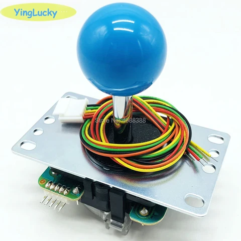 Joystick para Arcade Sanwa Joystick Arcada Faça Você Mesmo Zero Atraso Dispositivo Usb Codificador pc Arcade Mame 2 Pçs Jlf-tp-8yt