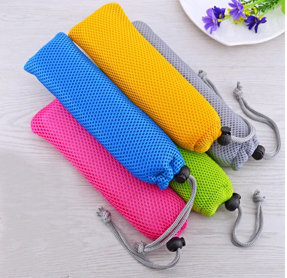 100pcs/lot CBRL small mesh bag mesh gift bag mesh drawstring bag pouch