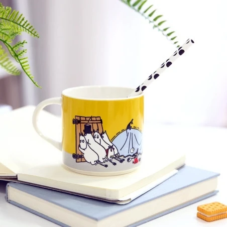 Moomin мультфильм кружка Snorkmaiden Snufkin Little My Sniff The Snork Stinky Mymble Caneca кофейная чашка Muumi подарки для детей