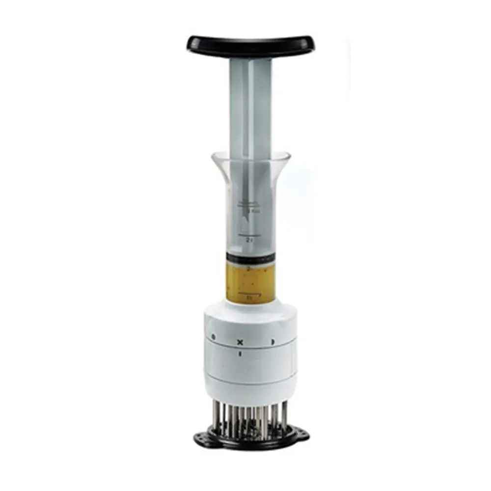 Соусы Мясо Tenderizer игла маринада вкус шприц из нержавеющей стали 9 6*6 7*22 5 см стейки