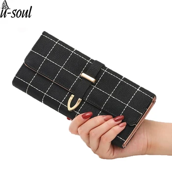 

Wallet for Women Wallets Brands Purse Long section Vintage dollar price 2019 new designer purses card holder coin bag female
