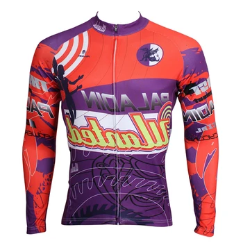 

ILPALADINO Men Cycling Long sleeves Jerseys Breathable Cycling Clothing Spring And Autumn Bike Sportswear Male Riding Clothing