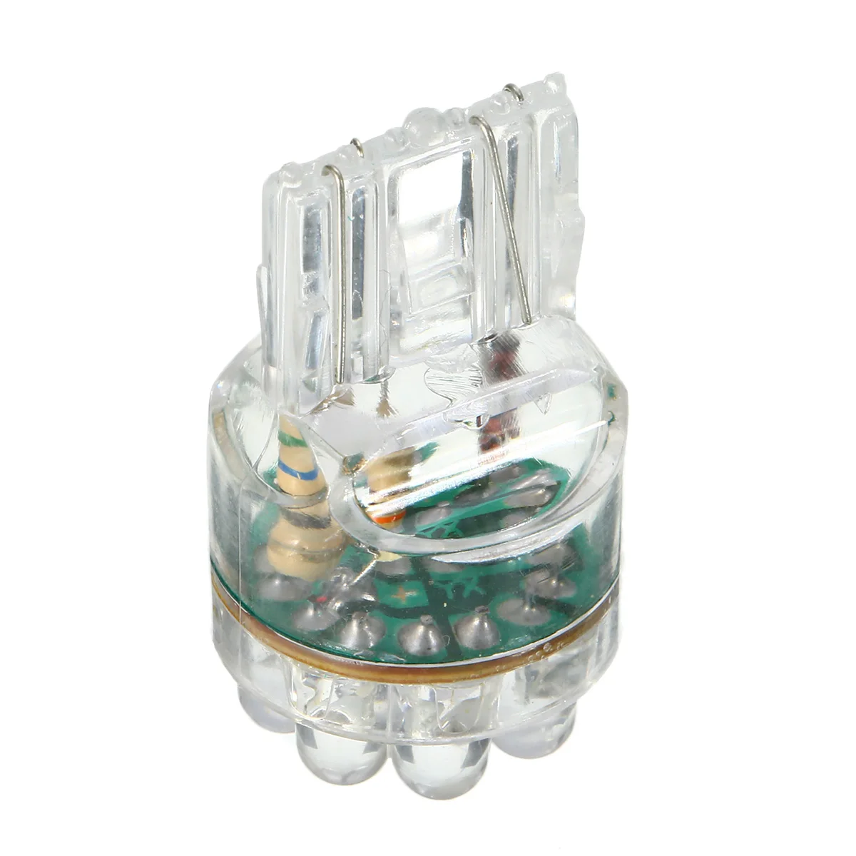 

Mayitr 2pcs T20 7443 7440 9LED 36LM DC 12V Turn Signal Brake Tail Lamp Light Bulb White Car Decoration Light