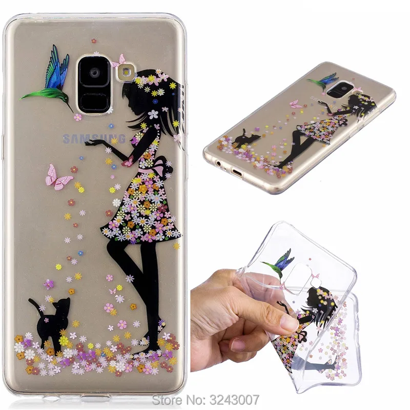 For Samsung Galaxy S8 S8Plus S9 S9Plus Case Cover for Samsung A8 A8Plus 2018 S4 S5mini Note8 G530 Caes Silicon Cover Case bags (6)