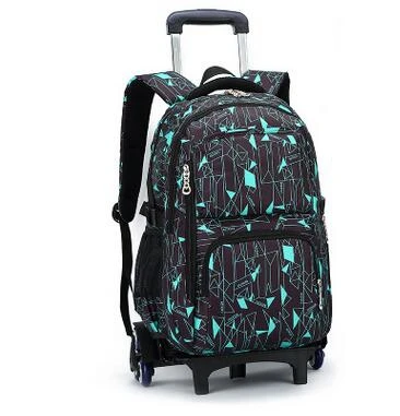 Children Trolley School Bag Kids Wheeled Backpacks Children Rolling Backpack Bags For Teenagers Travel luggage bags