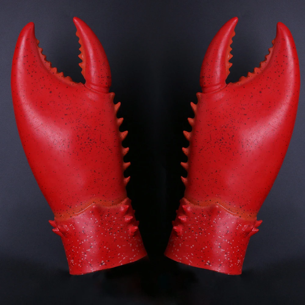New Lollipop Chele Gloves Halloween Cosplay Comic Cartoon Crab Lobster Unique Carnival Costume Fantasy Cosplay  (2)