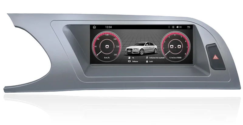 Best Android 7.1 Car Multimedia Player for Audi A4 A4L S4 A5 2009-2016 Concert MMI 2GB RAM 32GB ROM with GPS Navigation Stereo 1