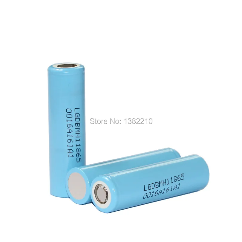 10 шт./лот, 18650 3,7 V INR18650 MH1 3200mAh 10А разрядная батарея для LG
