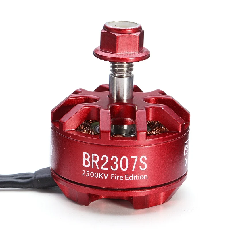 Racerstar 2307 BR2307S для Fire Green Edition 2500KV 2 4S бесщеточный двигатель X220 250 280 300 FPV Racing RC Drone 4 в 1