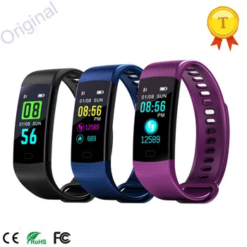 

2018 New Color Screen Smart Band Watch Bluetooth Wristband Heart Rate Activity Fitness Tracker Smartband Electronics Bracelet