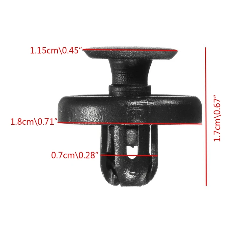 

25 Pcs Trim Bumper Panel Wheel Arch Plastic Fastener Clips For Toyota Avensis