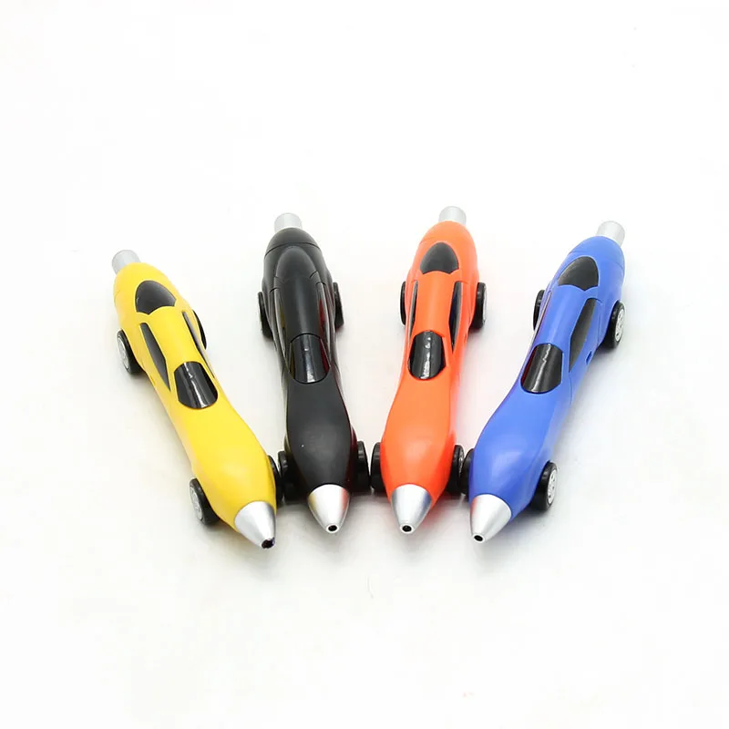 1Pcs 6 Colors Car Molding Ballpoint Pen Creative Car Shape Ball Pen Fine Point 0.7mm Blue Ink Office School Supplies Stationery