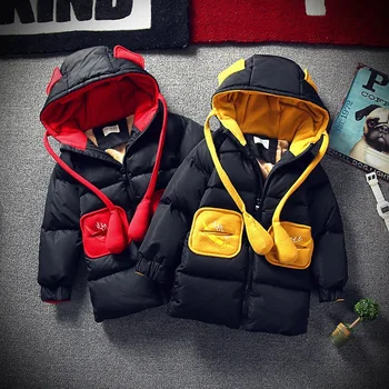 

Winter Jacket For Girls Kids Warm Coat For Girl Outwear Children Clothes Girls Parkas Engine jacket Y850