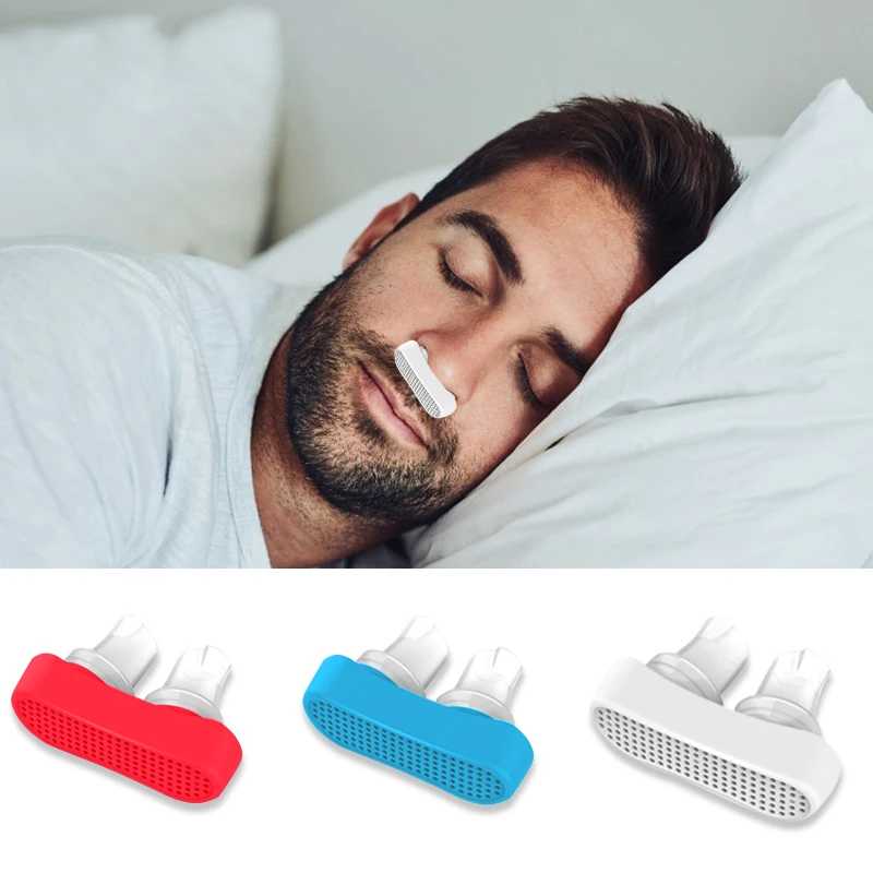 

2019 New Silicone Anti Snore Nasal Dilators Apnea Aid Device Stop Snoring Nose Clip Nose Breathing Apparatus Stop Snoring Device