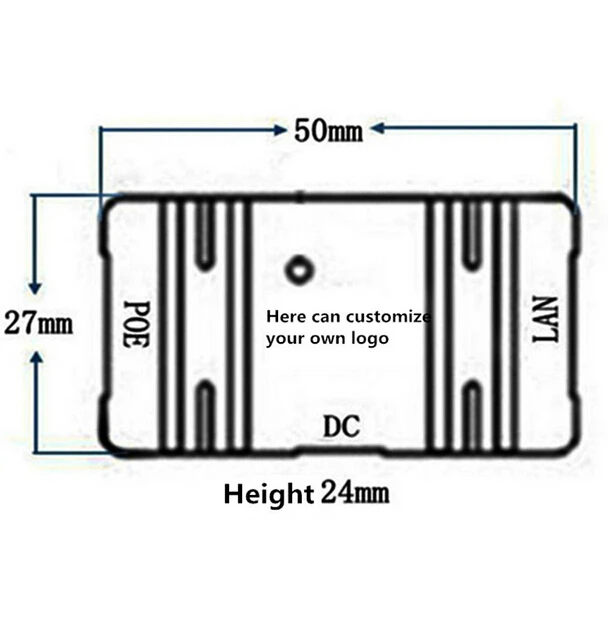 10/100 Mbp Пассивный POE постоянный ток разветвитель питания для инжектора Ethernet RJ 45