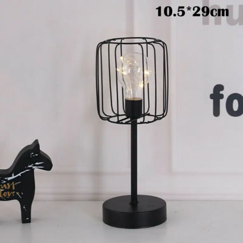 Светодиодный светильник в скандинавском стиле, 3D геометрический металлический промышленный чайный светильник, декоративный Домашний Светильник