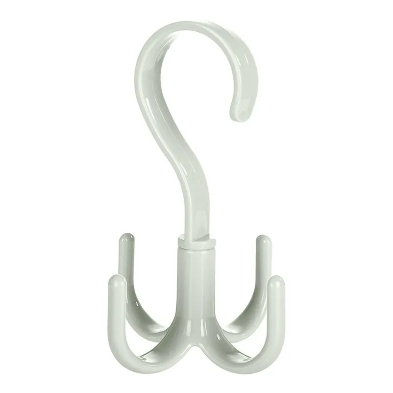Creative Rotate Hook Belt Tie Bag Scarf Closet Organizer Holder Hanger Rack Hooks For Hanging Bathroom Accessories 5A30 (13)
