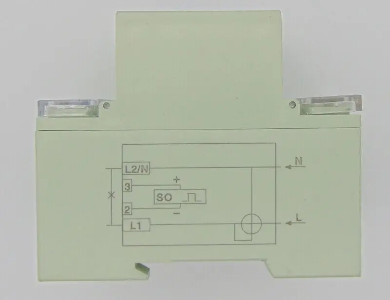 220V 30 (100) A 50HZ однофазный din рейку киловатт час кВт · ч метр|meter box|phase coolermeter calibration |