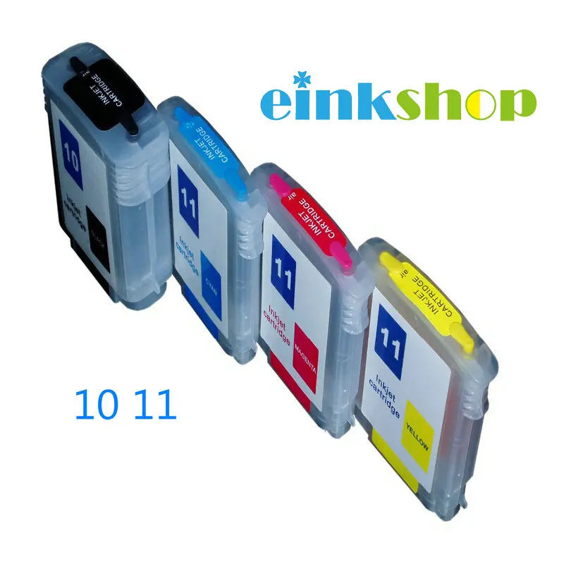 

Free Shipping 5sets C4844A,C4836A,C4837A,C4838A refillable Ink cartridge For HP11,10 HP Business Inkjet 1000,1100,1200,2200,2230
