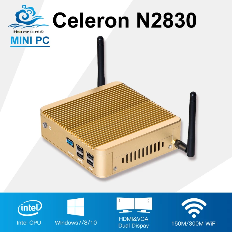 2017 font b Mini b font PC Celeron N2830 Game computer Minipc font b TV b