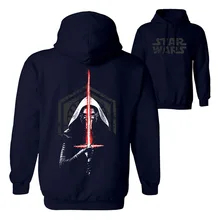 Мода для мальчиков с рисунком «Человек фильма Звездные войны на каждый день в стиле "хип-хоп" трикотажная кофта с капюшоном Толстовка улица хип-хоп Топ