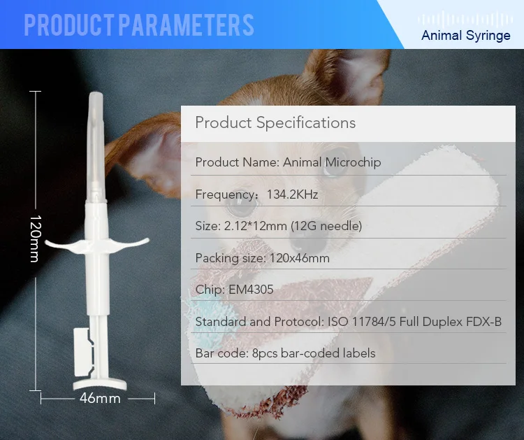 10 шт 2,12*12 мм животного microchip шприц rfid мини-чип FDX-B bioglass capsule микрочип стеклянный шприц для идентификация собак