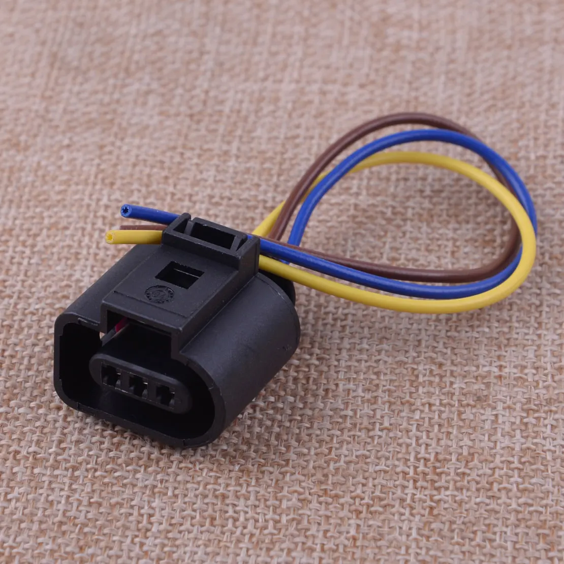 

CITALL 3 Pin Camshaft Cam Sensor Pigtal Connector Repair Plug fit for Audi VW Seat Skoda 1J0973703
