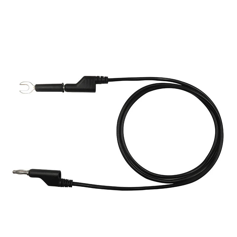 Hot P1036A 4Mm Banana To Banana Plug Test Lead Kit For Multimeter Cable Match Alligator Clip U Type Test Probe