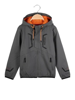 

Spring jacket hooded