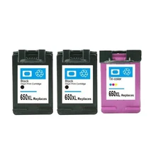 Для HP 650 650xl картридж с чернилами для HP650 XL Deskjet 1515 1015 1018 1518 2645 3545 2648 2515 2548 3548 4518 2648 4648 принтер