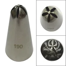 1 шт., насадки из нержавеющей стали для обледенения, 190 кондитерских насадок для торта, крема, кекса, инструменты для украшения, инструмент для выпечки помадки DIY