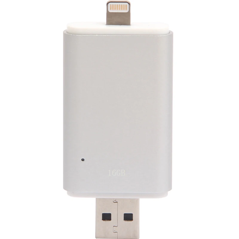 Snowkids i-Drive Расширьте флэш-диск 16 ГБ 32 ГБ для Lightning-USB для iPhone Memory Stick для iPad встроенный аккумулятор 200мА Li