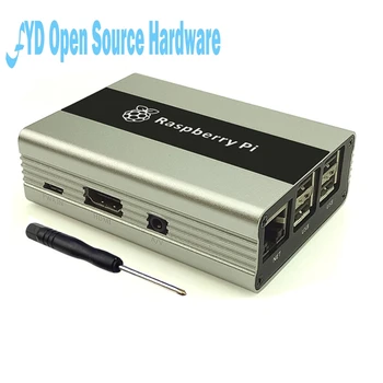 

High quality gray aluminum housing for Raspberry Pi 3