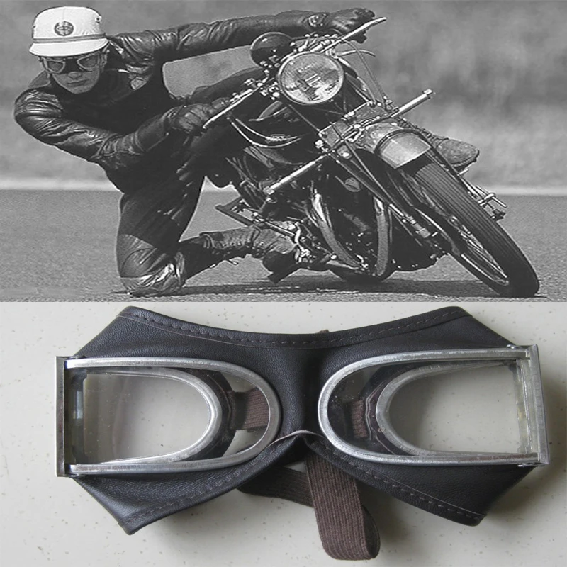 

Oculos Masculino [real Sheep Leather] 70s Stock Manual Made Tank Driver Pilot Motor Vintage Classic Collection Uv400 Sunglasses