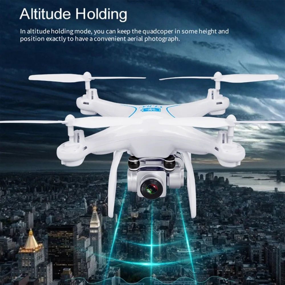 

S29 RC Drone 2.4G FPV RC Quadcopter 0.3MPCamera Altitude Hold Headless Mode 3D-Flip 20mins Long Flight 2000mah battery