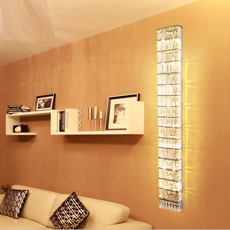 Us 161 68 14 Off Parlor Tall Crystal Wall Lamps Ktv Large Modern Long Sconce Abajur Hallway Living Room Led Indoor Lights In Us 161 68 14 Off Parlor Tall Crystal Wall Lamps Ktv Large Modern Long Sconce Abajur Hallway Living Room Led Indoor Lights In