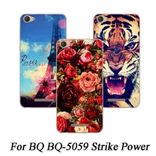 

For BQ BQ-5059 Strike Power Case Painting Protective Soft TPU Colored Printed Phone Cases Silicone cover For BQ 5059 back case