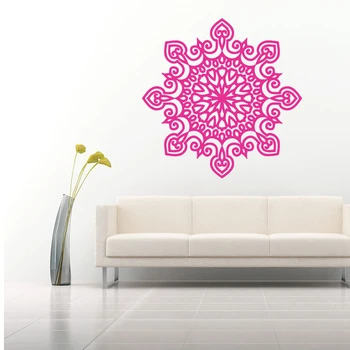 

Yoga Sticke Pattern Lotus Decal Body-building Posters Vinyl Wall Decals Pegatina Quadro Parede Decor Mural Yoga Sticker