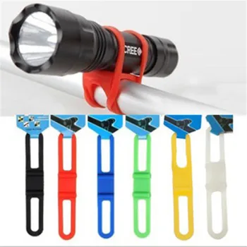 

5pcs/lot High Quality Bicycle Light Ribbon & Bicycle Lamp Fixed Rubber Band & High Elasticity Ropes For Bicycle Free Shipping