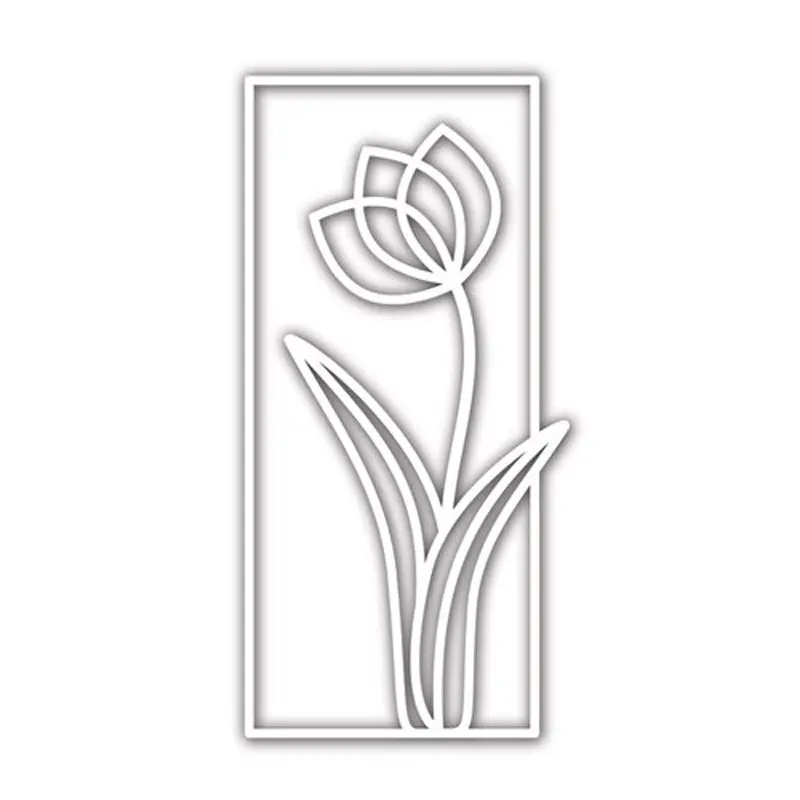 

flower Metal Cutting Dies Scrapbooking craft Dies cuts emboss paper card make stencil die template 98*50mm