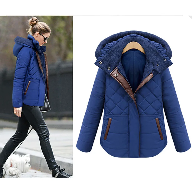 2018 Fashion Winter Jacket Women Down Jackets Coat Female Hooded Parkas for Women Winter Warm Outerwear Coats 50