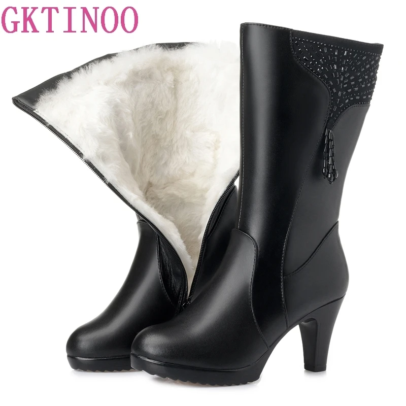 women's winter boots with fur inside