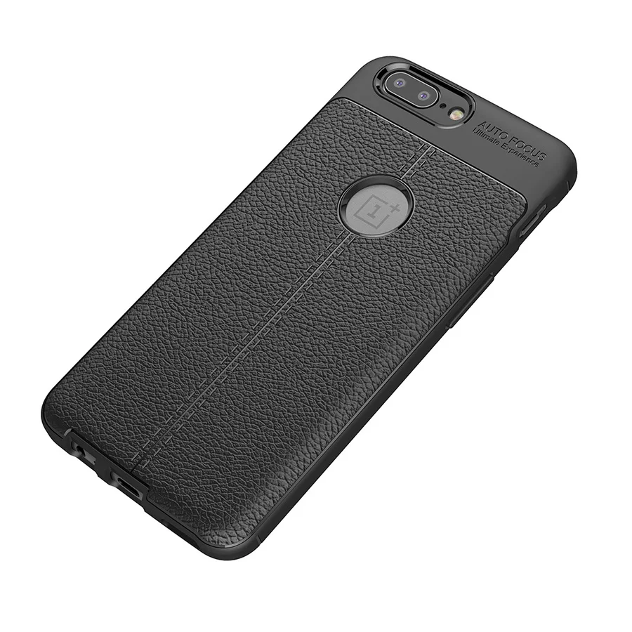 ivencase For Oneplus 5 5.5'' Phone Cases Ultra Slim Shockproof Business Luxury Fashion TPU+Leather Back Full Cover For Oneplus 5 (4)