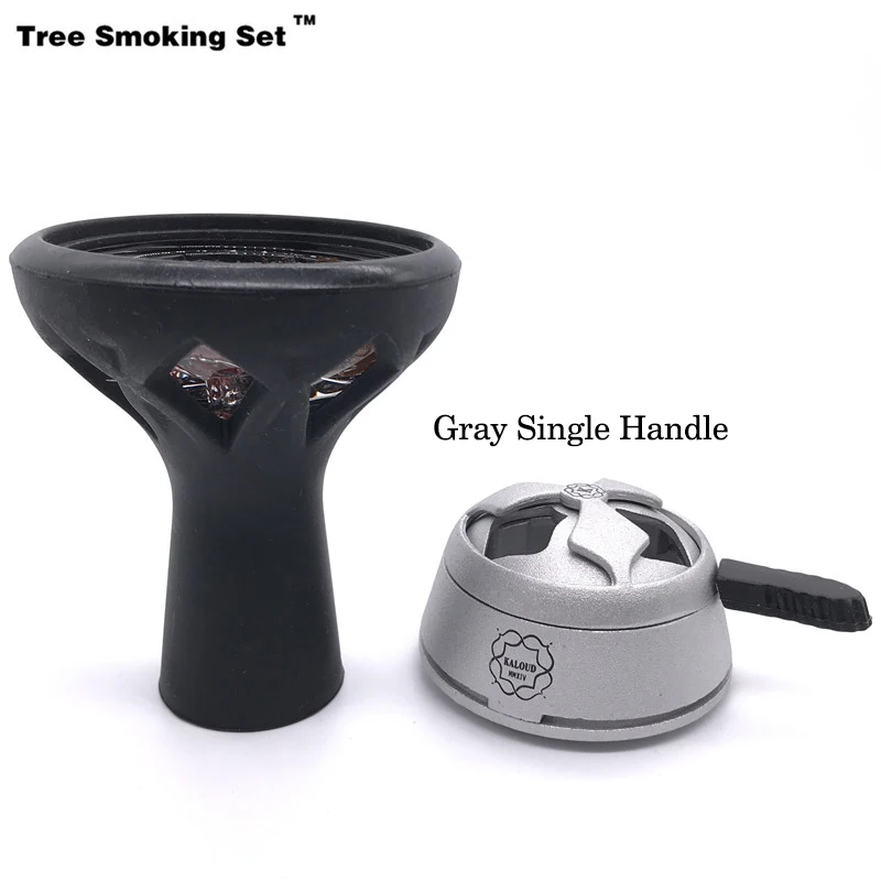 Glass lotus Narguile Accessories For Kaloud Drop Shipping Gift Black