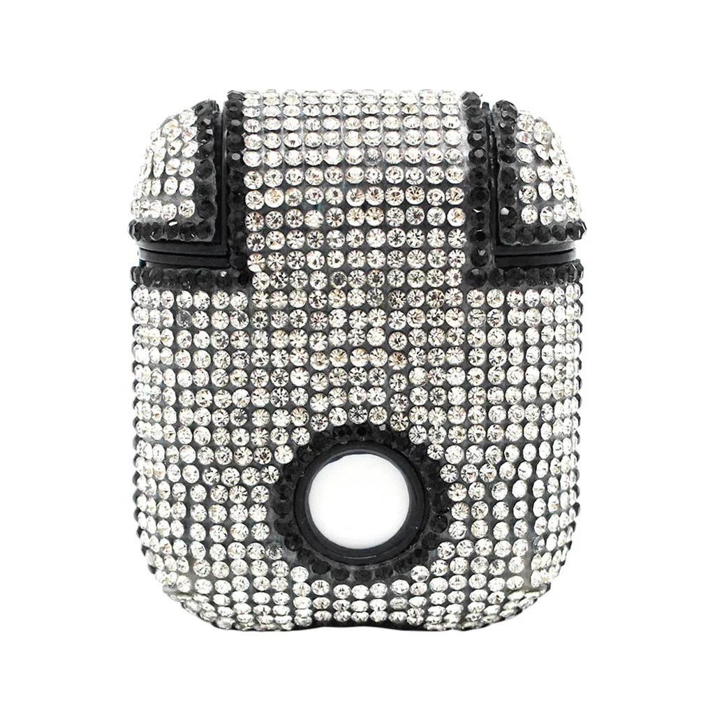 CARPRIE Bling Роскошные бриллианты heartshaped защитный чехол для airpods Drop.
