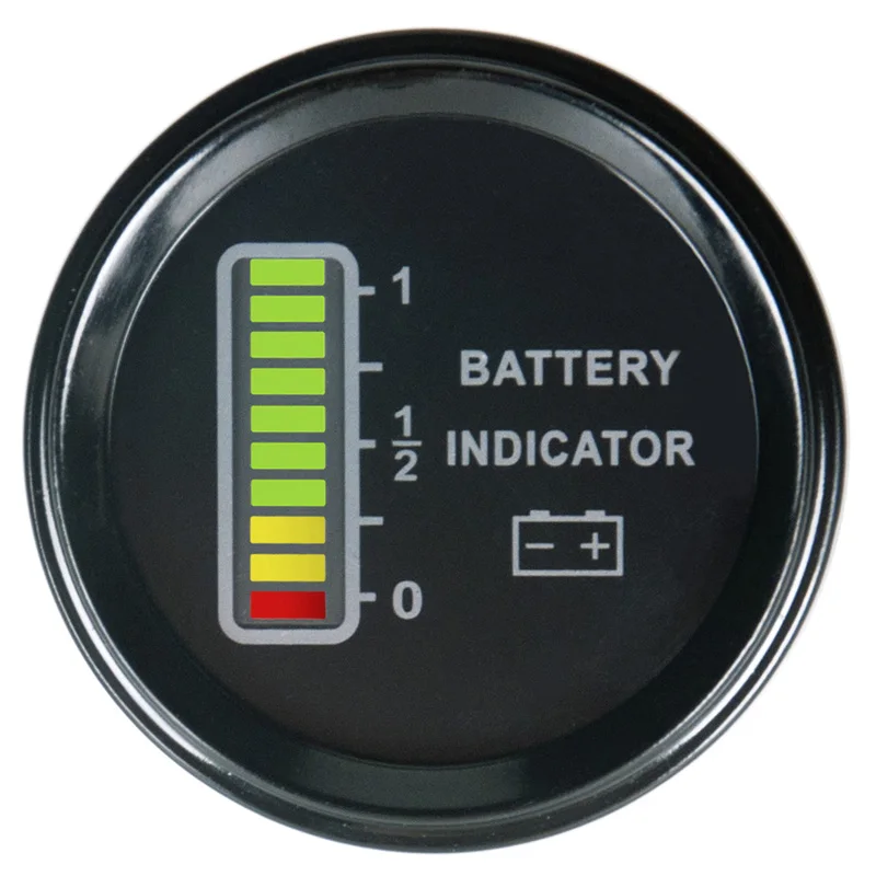 Buy LCD Battery Indicator 12v/24v/36v/48v For ATV UTV